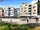 Concours-construction de 90 logements et commerces