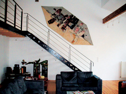 escalier m�tallique