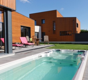 Maison BBC ossature bois � Lyon