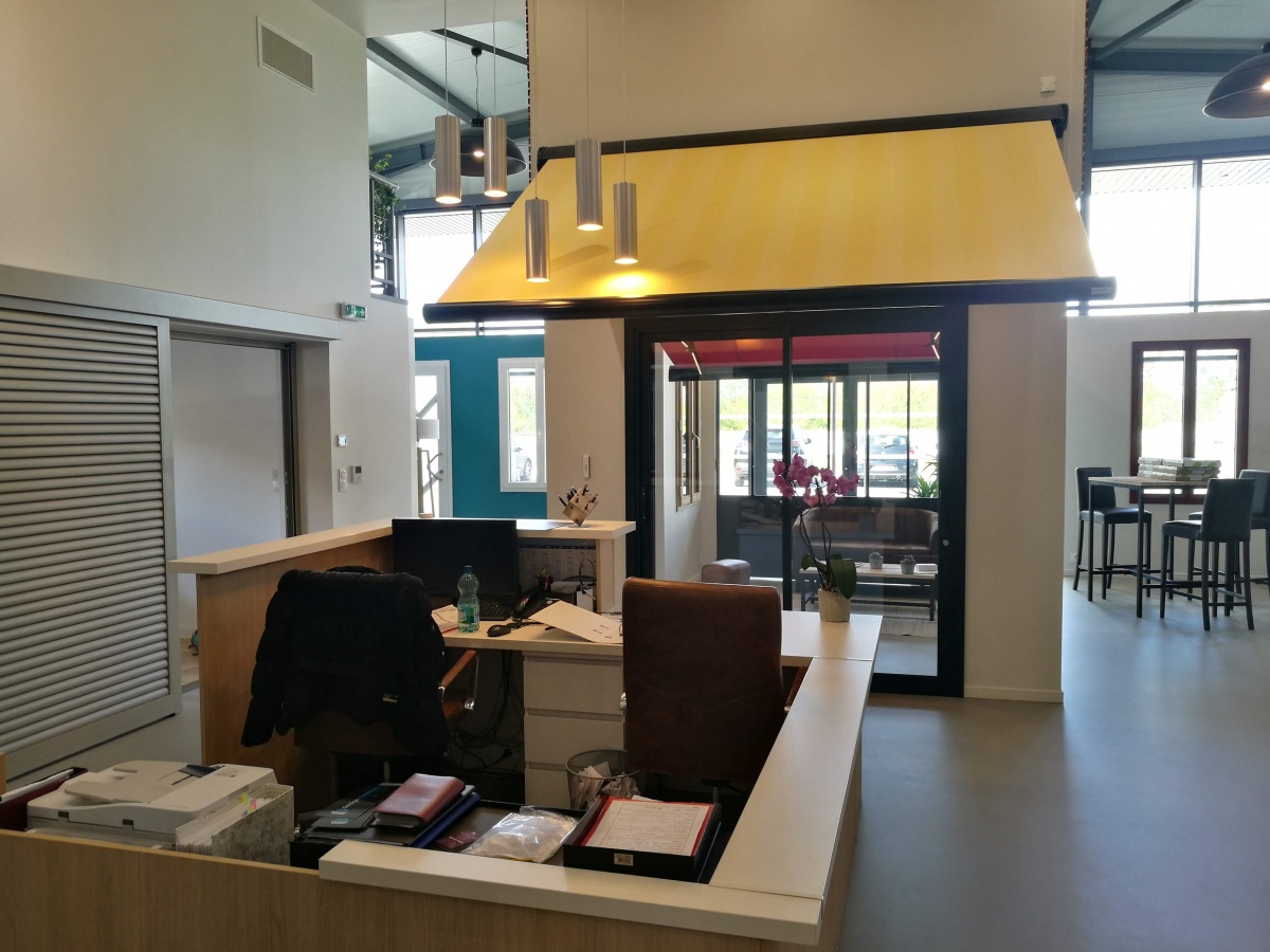 R�novation d'un B�timent Industriel : Showroom