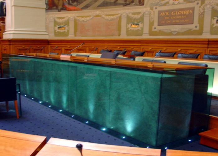 Conseil Gnral du Rhne : dtail tribune