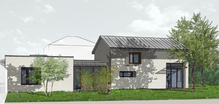 Maison basse consommation : vue1