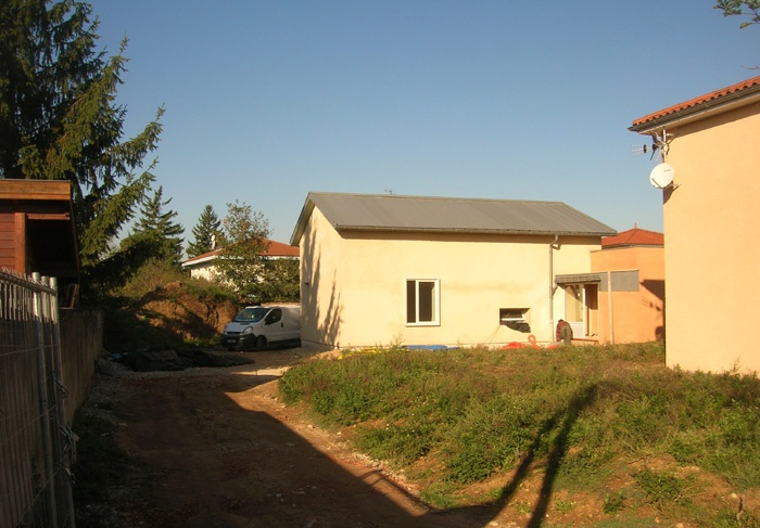 Maison basse consommation : chantier7