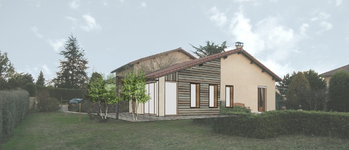 Extension de maison 1 : vue1