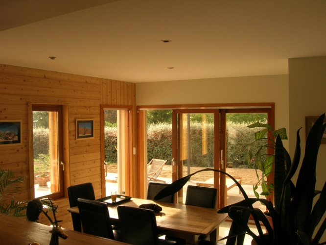 Extension de maison 1 : vue intrieure