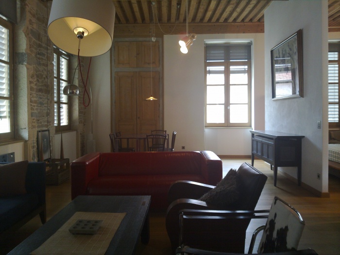 Appartement Canut - Lyon 4 : Salon