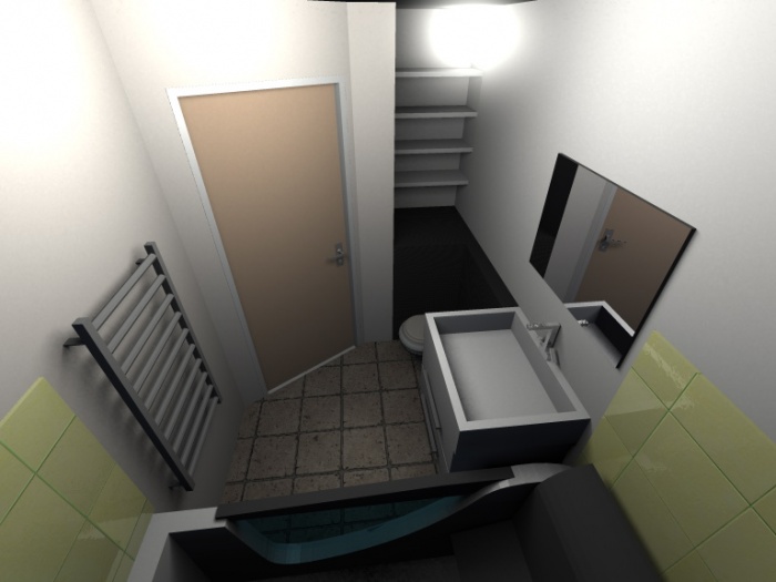 Am�nagement Int�rieur d'un garage : Salle de Bain