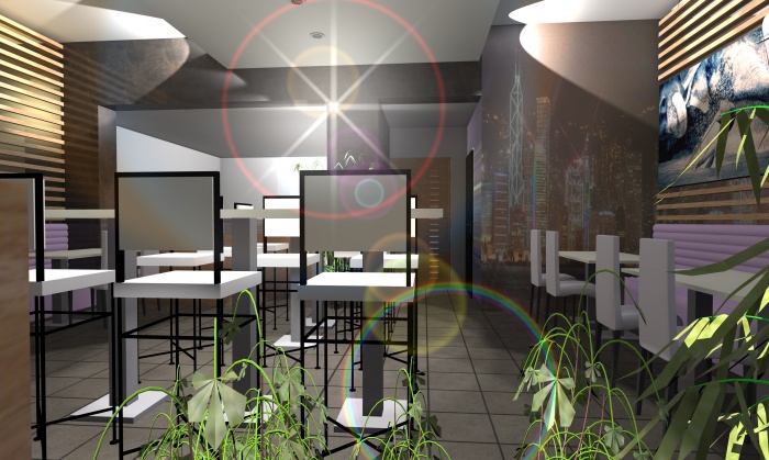 Am�nagement d'un Restaurant : Restaurant 4