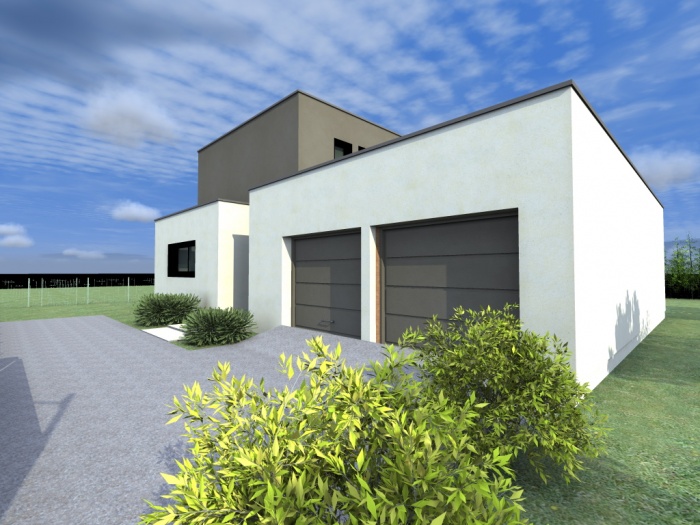 Maison Contemporaine � ossature bois