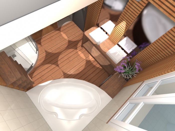 R�novation d'une salle de bain : vue 4