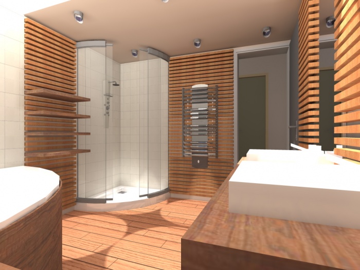 R�novation d'une salle de bain : vue 6