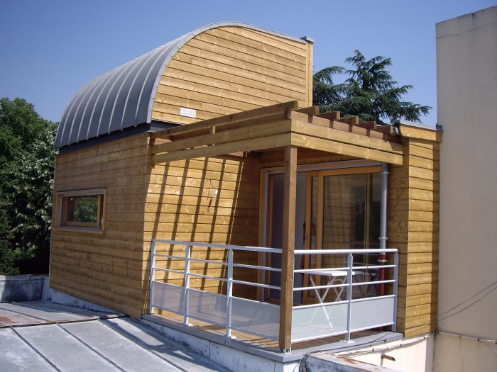 Extension maison individuelle bois