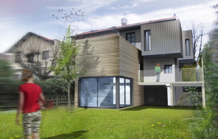 Extension maison individuelle  Bron