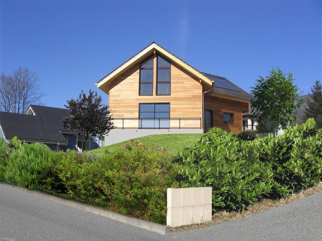 Maison ossature bois en Savoie