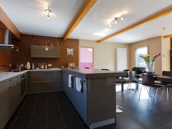 maison contemporaine BBC Rillieux-la-Pape : architecture interieure maison bbc lyon