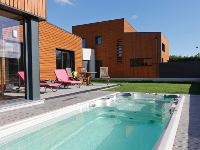 Maison BBC ossature bois  Lyon