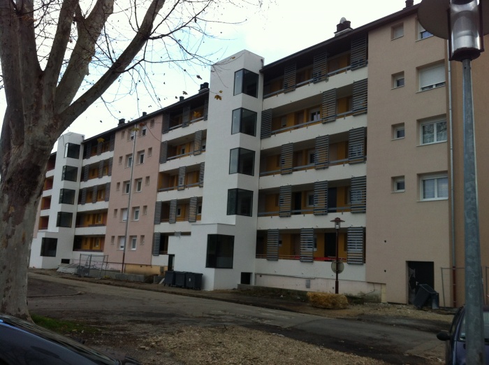 Rnovation d'un btiment de logements collectifs