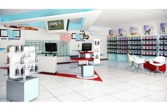 Concept vtrinaire ROYAL CANIN : Concept triangle