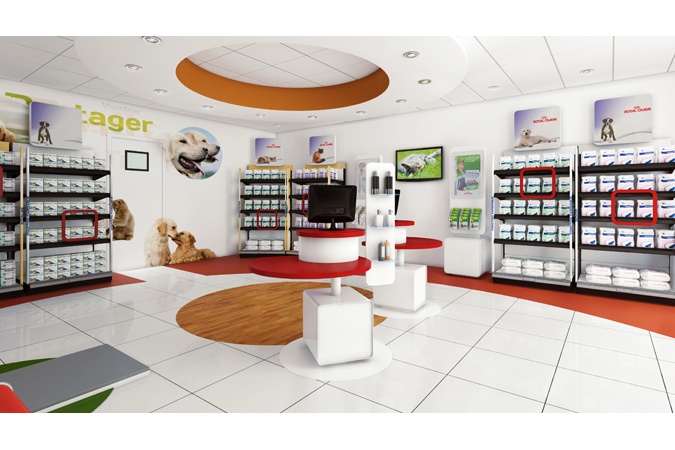 Concept vtrinaire ROYAL CANIN : Concept rond