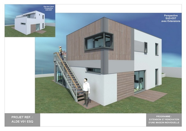 ALDE - V01 - Extension et Rénovation d'une Maison Individuelle : alde_v01_esq_02