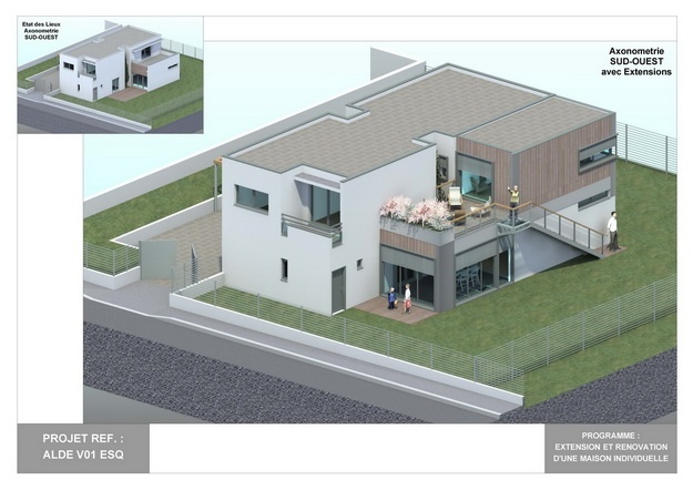 ALDE - V01 - Extension et Rénovation d'une Maison Individuelle : alde_v01_esq_09