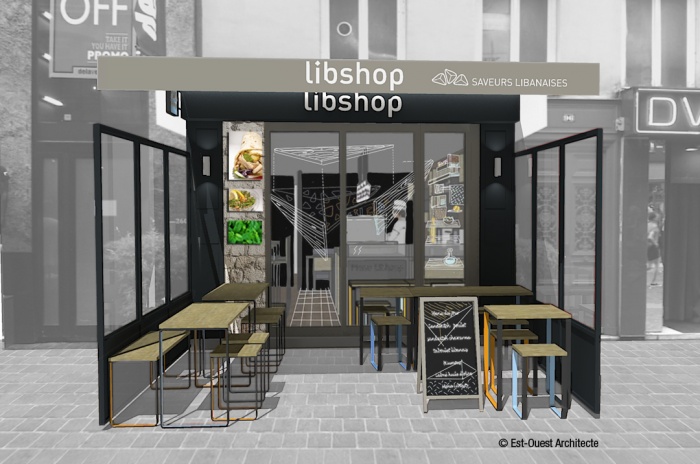 Amnagement d'un restaurant : 02-EXT02-F