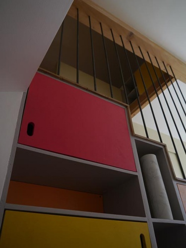 escalier double-face (Saône-et-Loire)