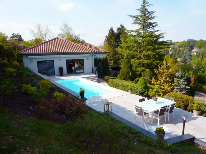 Maison Castera : Extension et piscine