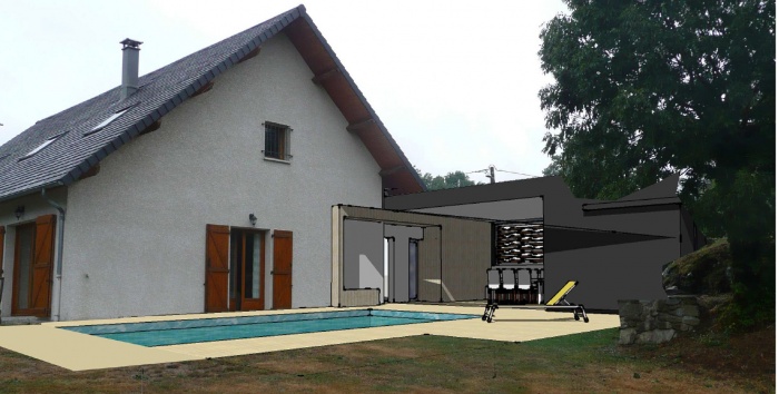 Cr�ation d'un POOL HOUSE