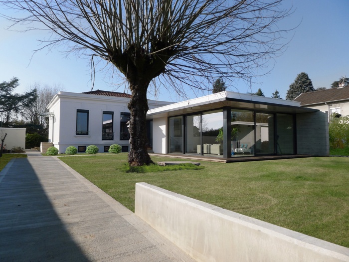 Rnovation et extension d'une maison individuelle.