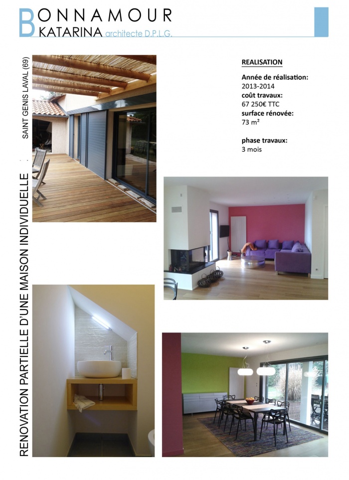 Rnovation partielle d'une maison individuelle