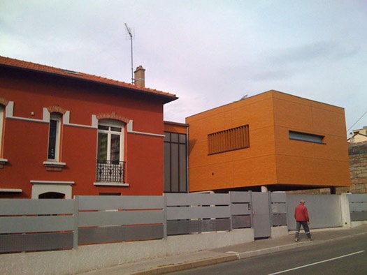 Extension d'une maison de ville